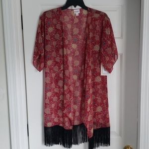 LuLa Roe Monroe Kimono Size S